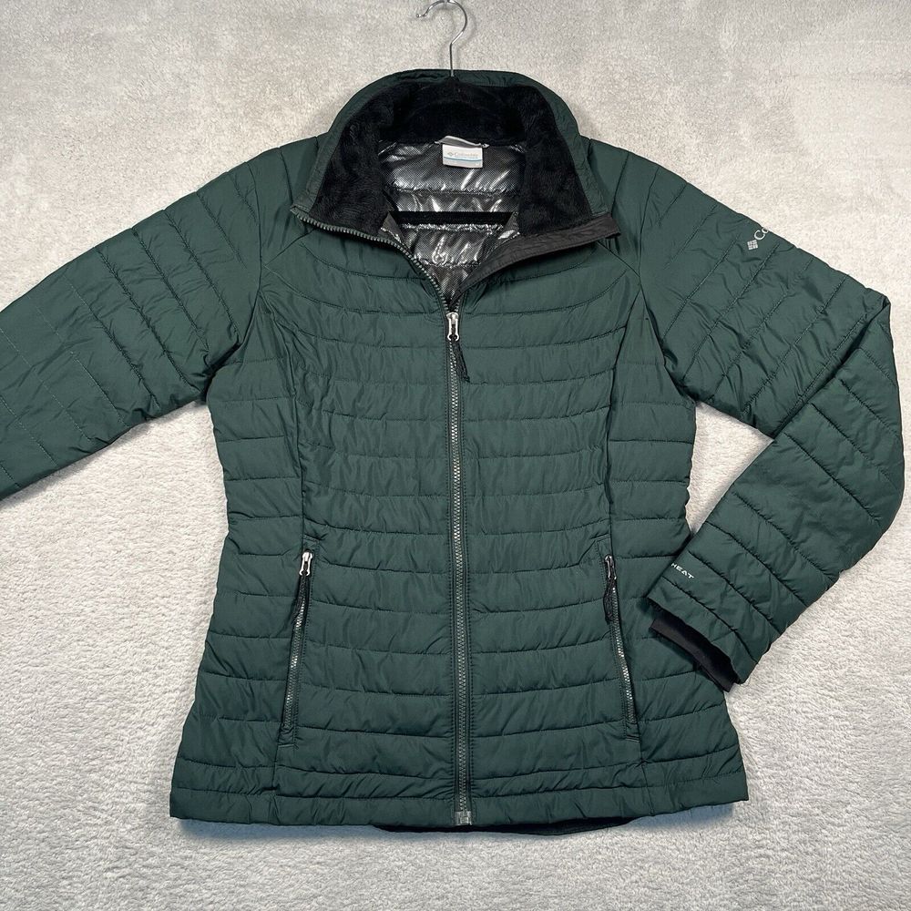 Columbia Women's Green Puffer Jacket